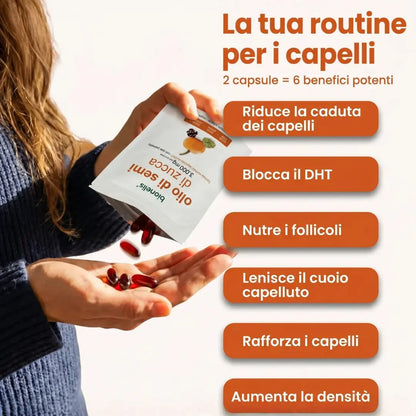 Bionelis® — Integratore Olio di Semi di Zucca + Saw Palmetto